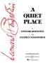 : A Quiet Place: Opera in Three Acts, Buch