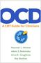 Text: "OCD A CBT Guide for Clinicians" und die Namen der Autoren. Logo: Drei blaue Pfeile in einem Kreis.