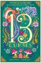 „13 Curses“ von Michelle Harrison. Illustration mit Fuchs, Blumen, Pilzen und magischen Symbolen.