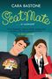 Text: "Cara Bastone, SeatMate . . . or soulmate? KJ Dell'Antonia." Illustration: Lachende Frau neben einem schlafenden Mann.