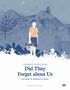 "Did They Forget about Us: Surviving the Holocaust in Berlin." Illustration eines Jungen mit Korb vor einem Gebäude., Buch