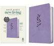 NLT Giant Print Premium Value Bible, Filament-Enabled Edition (Leatherlike, Lavender Vine), Buch