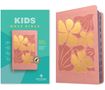 NLT Kids Bible, Thinline Reference Edition (Leatherlike, Tropical Flowers Dusty Pink, Indexed, Red Letter), Buch