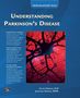 Titel: "Understanding Parkinson’s Disease". Enthält Details zur Entschlüsselung, Symptomerforschung, ganzheitlichen Strategien. Illustration: Nervenzellen in Rot., Buch