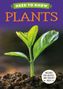 Text: "NEED TO KNOW PLANTS" und "INCLUDES FUN QUIZZES AND PROJECT IDEAS". Ein junger Pflanzenspross in dunkler Erde.