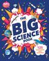 Titel: "The Big Science Book - 125 Questions and Answers". Info Mania-Logo mit Illustrationen wie Rakete, Wal und Apfel.