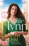 Buchcover: "The Sunday Times Bestseller", "Katie Flynn", "The Secret Child", "Loved by over 4 million readers". Frau in Grün.