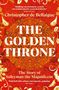 „The Golden Throne: The Story of Suleyman the Magnificent“. Rote, florale Muster mit goldenen Akzenten., Buch
