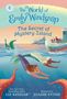 "The World of Emily Windsnap: The Secret of Mystery Island." Eine Meerjungfrau schwimmt neben einem Boot, Tentakel im Vordergrund.