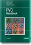 Text: "PVC Handbook", "2nd Edition", Herausgebernamen. Quadrate mit Kreisformen in verschiedenen Farben.