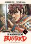 Text: "Original Story by Keiichiro Ryu", "Art by Tetsuo Hara", "The Magnificent Bastard: The Legend of Keiji". Illustration eines Kriegers mit Schwert., Buch