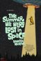 Titel: "The Summer We Were Lost in Space" von Yannick Murphy. Eine Kuh wird von einem UFO-Strahl angehoben., Buch