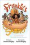 "Frankie's Summer", ein Kind sitzt in einem riesigen Hotdog, umgeben von lachenden Menschen.