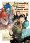 Comic-Cover mit vier Figuren. Titel: "Campfire Cooking in Another World with My Absurd Skill 5"., Buch