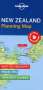 Lonely Planet: Lonely Planet New Zealand Planning Map 1, KRT