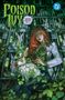 „Poison Ivy Deluxe Edition Vol. 2“. Frau mit roten Haaren, umgeben von Pflanzen, hält einen weißes Kaninchen in einer Laborumgebung.