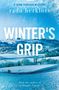 "Winter's Grip" von Radu Herklots; verschneite Landschaft mit Hügeln und Bäumen, hellblau-weißer Farbton., Buch