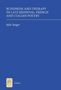 Julie Singer: Blindness and Therapy in Late Medieval French and Italian Poetry, Buch