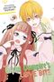 "Otaku Vampire's Love Bite". Illustration von zwei Figuren, ein Mädchen mit Brille und Vampirzähnen, ein Junge mit blondem Haar., Buch