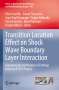 : Transition Location Effect on Shock Wave Boundary Layer Interaction, Buch