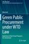 Rika Koch: Green Public Procurement under WTO Law, Buch