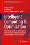 : Intelligent Computing & Optimization, Buch