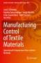 Valerii Zdorenko: Manufacturing Control of Textile Materials, Buch
