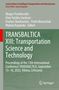 TRANSBALTICA XIII: Transportation Science and Technology, Buch