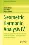 Dorina Mitrea: Geometric Harmonic Analysis IV, Buch