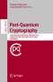 Post-Quantum Cryptography, Buch