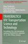 TRANSBALTICA XIV: Transportation Science and Technology, Buch