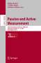 Passive and Active Measurement, Buch