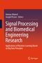 Buchtitel: Signal Processing and Biomedical Engineering Research. Autoren: Ammar Ahmed, Joseph Picone. Orange- und lilafarbenes Design mit Springer-Logo., Buch