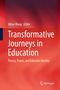 Titel: "Transformative Journeys in Education", Viktor Wang. Roter Verlauf, Springer-Logo unten rechts., Buch