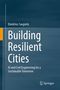 Text: "Dimitrios Sargiotis, Building Resilient Cities, AI and Civil Engineering for a Sustainable Tomorrow". Blaues Cover., Buch