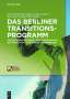 Jana Findorff: Das Berliner TransitionsProgramm, Buch
