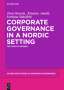 Peter Beusch: Corporate Governance in a Nordic Setting, Buch