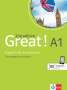 : Great! A1, 2nd edition. Trainingsbuch + Audios online, Buch