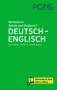 : PONS Wörterbuch für Schule und Studium Englisch, Band 2 Deutsch-Englisch, Buch,Div.