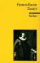 Francis Bacon: Essays oder praktische und moralische Ratschläge, Buch