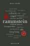 Peter Wicke: Rammstein. 100 Seiten, Buch