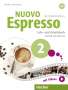 Giovanna Rizzo: Nuovo Espresso A2. Lehr- und Arbeitsbuch mit DVD und Audio-CD, Buch