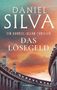 Text: "Daniel Silva, Ein Gabriel-Allon-Thriller, Das Lösegeld". Hintergrund: Gebäude vor einem dramatischen Himmel., Buch