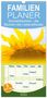 Maria-Anna Ziehr: Familienplaner 2024 - Sonnenblumen - die Blumen der Lebensfreude mit 5 Spalten (Wandkalender, 21 x 45 cm) CALVENDO, KAL