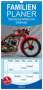 Ingo Laue: Familienplaner 2024 - Deutsche Motorrad Oldtimer mit 5 Spalten (Wandkalender, 21 x 45 cm) CALVENDO, Kalender