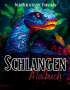 Lucy´s Schwarze Malbücher: Malbuch Schlangen ¿Fotorealistisch¿., Buch