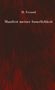 Texte: "H. Freund", "Manifest meiner Innerlichkeit". Hintergrund: Dunkelrot mit Textur., Buch