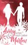 Titel: "Avery & Marten: Schrei nach Liebe", Autor: Tess McConnar. Zwei Gestalten halten Händchen vor rotem Hintergrund., Buch