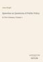 Ein schlichtes Cover mit dem Titel "Speeches on Questions of Public Policy" von John Bright, Verlagsname unten., Buch