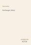 Text: Jane Austen; Northanger Abbey; ANTIQUUM NOVUM. Schlichte Gestaltung, helle Hintergrundfarbe.